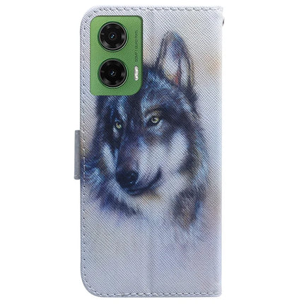 For Motorola Moto G35 5G Wallet Case Pattern Print Leather Phone Cover