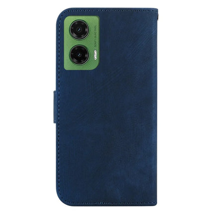 For Motorola Moto G35 5G Wallet Case Tiger Imprint Leather Shockproof Phone Cover