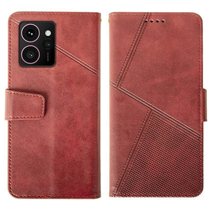 IDEWEI For HMD Skyline Case Leather Wallet Phone Cover Stand Calf Texture - Red