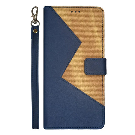 IDEWEI For HMD Skyline Case Card Slots Splicing Color Leather Phone Cover