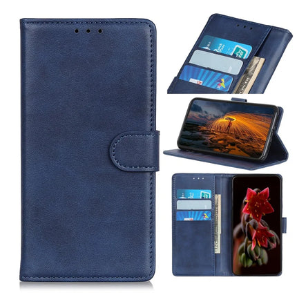 For Motorola Moto G35 5G Stand Wallet Case Cowhide Texture Leather Phone Cover