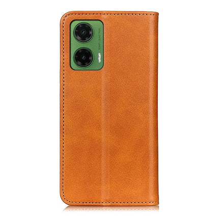 For Motorola Moto G35 5G Case Split Leather Flip Wallet Phone Cover