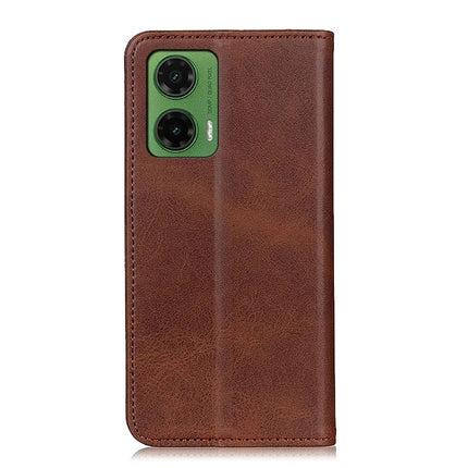 For Motorola Moto G35 5G Case Split Leather Flip Wallet Phone Cover