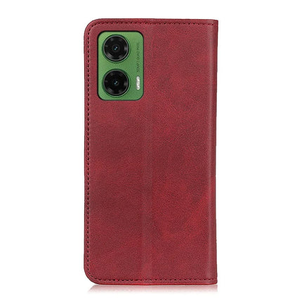 For Motorola Moto G35 5G Case Split Leather Flip Wallet Phone Cover