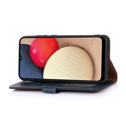KHAZNEH For Motorola Moto G35 5G Case RFID Blocking Wallet PU Leather Phone Cover