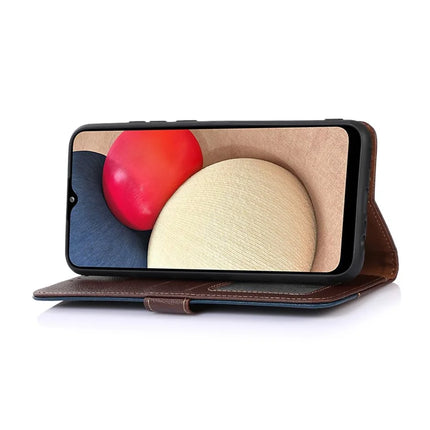 KHAZNEH For Motorola Moto G35 5G Case RFID Blocking Wallet PU Leather Phone Cover