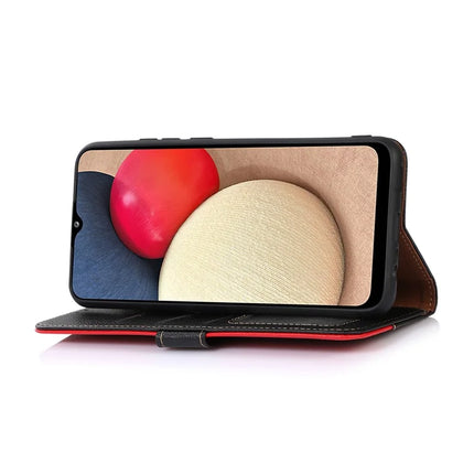 KHAZNEH For Motorola Moto G35 5G Case RFID Blocking Wallet PU Leather Phone Cover