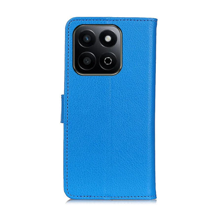 For Honor X7c 4G / 200 Smart 5G / Play 60 Plus 5G Wallet Case PU Leather Phone Cover Litchi Texture