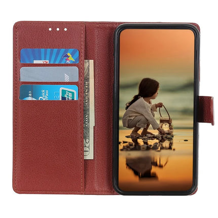 For Honor X7c 4G / 200 Smart 5G / Play 60 Plus 5G Wallet Case PU Leather Phone Cover Litchi Texture