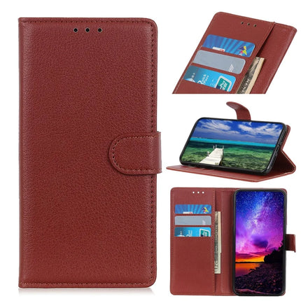 For Honor X7c 4G / 200 Smart 5G / Play 60 Plus 5G Wallet Case PU Leather Phone Cover Litchi Texture