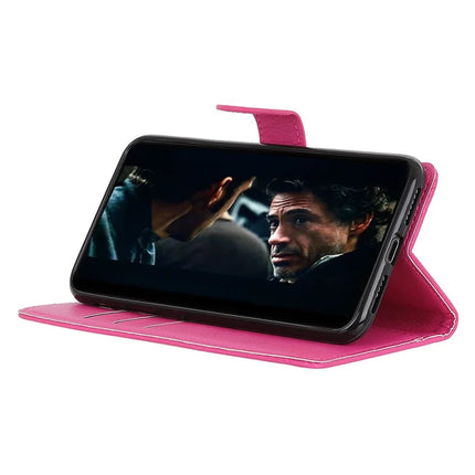 For Honor X7c 4G / 200 Smart 5G / Play 60 Plus 5G Wallet Case PU Leather Phone Cover Litchi Texture