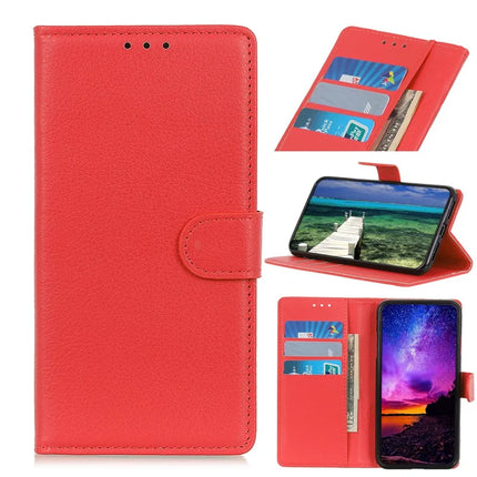 For Honor X7c 4G / 200 Smart 5G / Play 60 Plus 5G Wallet Case PU Leather Phone Cover Litchi Texture