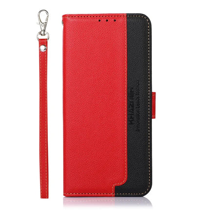 KHAZNEH For Honor X7c 4G / 200 Smart 5G / Play 60 Plus 5G Case RFID Blocking Wallet PU Leather Phone Cover