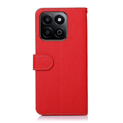 KHAZNEH For Honor X7c 4G / 200 Smart 5G / Play 60 Plus 5G Case RFID Blocking Wallet PU Leather Phone Cover