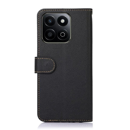 KHAZNEH For Honor X7c 4G / 200 Smart 5G / Play 60 Plus 5G Case RFID Blocking Wallet PU Leather Phone Cover