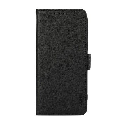 ABEEL For Honor X7c 4G / 200 Smart 5G / Play 60 Plus 5G Case Litchi Texture Leather RFID Blocking Phone Cover