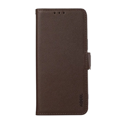 ABEEL For Honor X7c 4G / 200 Smart 5G / Play 60 Plus 5G Case Litchi Texture Leather RFID Blocking Phone Cover