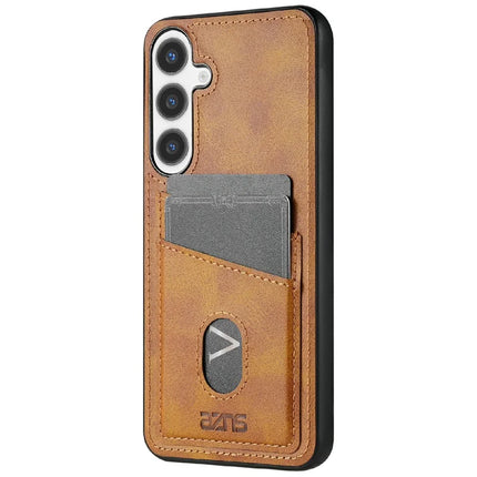 AZNS K1 Series For Samsung Galaxy S24 Case Calf Texture Anti-Drop PU+TPU Phone Cover