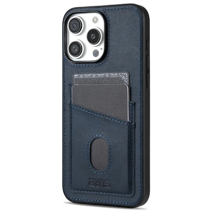 AZNS K1 Series For iPhone 16 Pro Max Case Calf Texture Anti-Drop PU+TPU Phone Cover