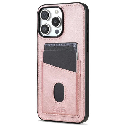AZNS K1 Series For iPhone 16 Pro Max Case Calf Texture Anti-Drop PU+TPU Phone Cover