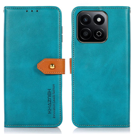 KHAZNEH For Honor X7c 4G / 200 Smart 5G / Play 60 Plus 5G Wallet Phone Case Stand Leather Flip Cover - Blue