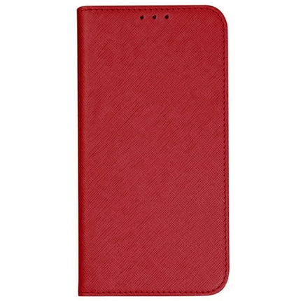 For Motorola Moto G35 5G Case Cross Texture Leather Phone Cover Hidden Magnetic