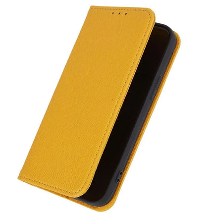 For Motorola Moto G35 5G Case Cross Texture Leather Phone Cover Hidden Magnetic