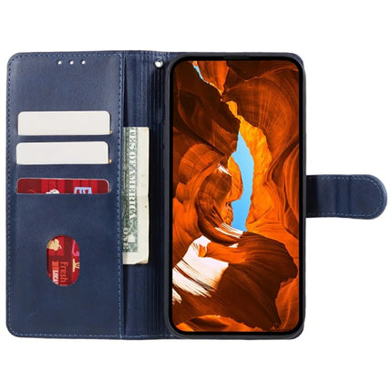 For Motorola Moto G35 5G Case PU Leather Wallet Protective Phone Cover Calf Texture