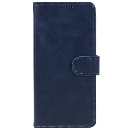 For Motorola Moto G35 5G Case PU Leather Wallet Protective Phone Cover Calf Texture