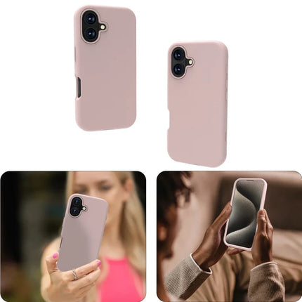 GW03 For iPhone 16 Case TPU + PC Phone Cover Dual Layer Shockproof