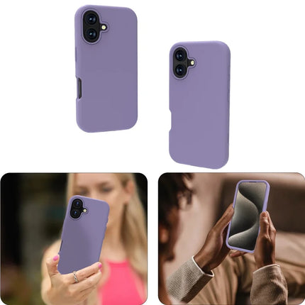 GW03 For iPhone 16 Case TPU + PC Phone Cover Dual Layer Shockproof