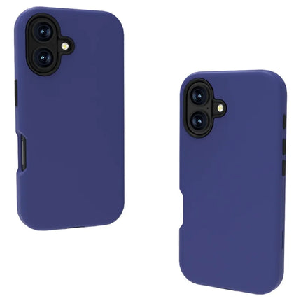 GW03 For iPhone 16 Plus Case TPU + PC Phone Cover Dual Layer Shockproof