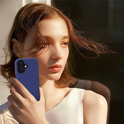 GW03 For iPhone 16 Plus Case TPU + PC Phone Cover Dual Layer Shockproof