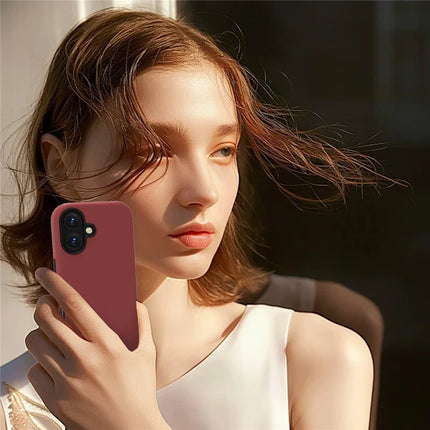 GW03 For iPhone 16 Plus Case TPU + PC Phone Cover Dual Layer Shockproof