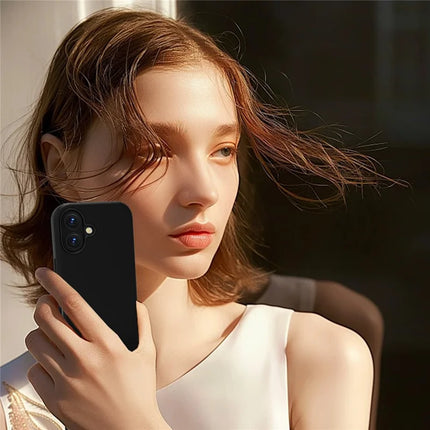 GW03 For iPhone 16 Plus Case TPU + PC Phone Cover Dual Layer Shockproof