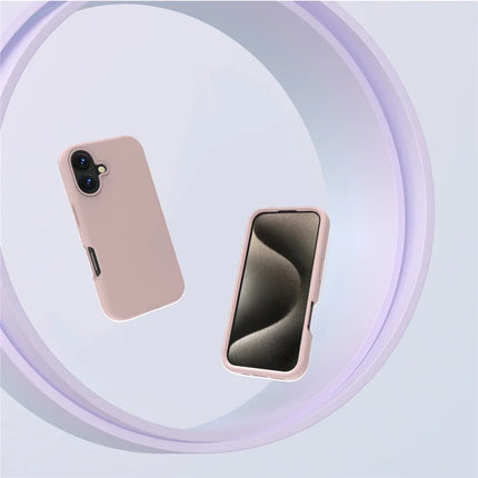 GW03 For iPhone 16 Plus Case TPU + PC Phone Cover Dual Layer Shockproof