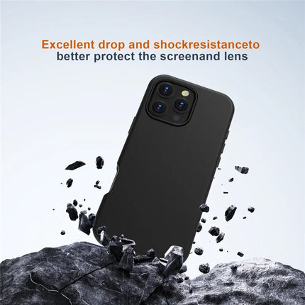 GW03 For iPhone 16 Pro Max Case TPU + PC Phone Cover Dual Layer Shockproof