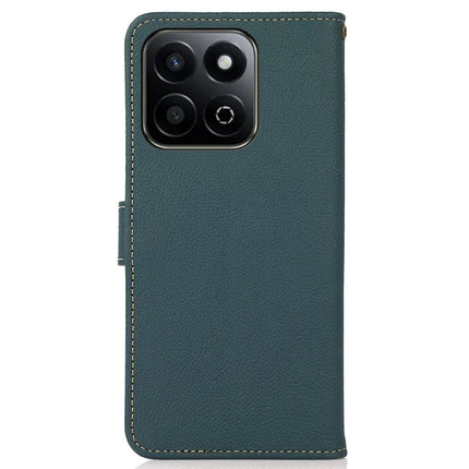KHAZNEH For Honor X7c 4G / 200 Smart 5G / Play 60 Plus 5G Case Genuine Cow Leather Wallet Phone Cover