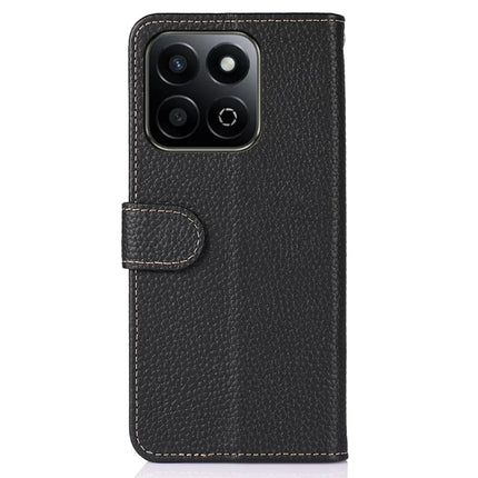 KHAZNEH For Honor X7c 4G / 200 Smart 5G / Play 60 Plus 5G Phone Case Genuine Cow Leather Flip Cover
