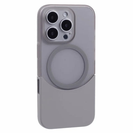 X-LEVEL For iPhone 16 Pro Max Case Compatible with MagSafe Matte Anti-Drop PC Phone Cover - Grey