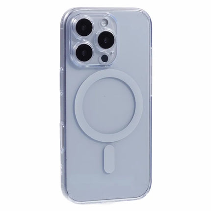 JAUCASE For iPhone 16 Pro Max Case Compatible with MagSafe PC+TPU Crystal Clear Phone Cover