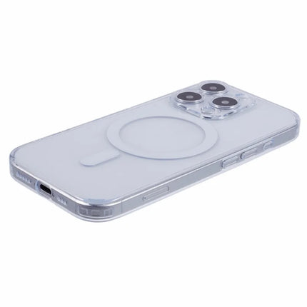 JAUCASE For iPhone 16 Pro Max Case Compatible with MagSafe PC+TPU Crystal Clear Phone Cover