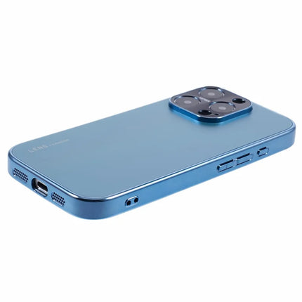 For iPhone 16 Pro Max Case Acrylic+TPU+Metal Anti-Scratch Phone Cover with Electroplating Frame