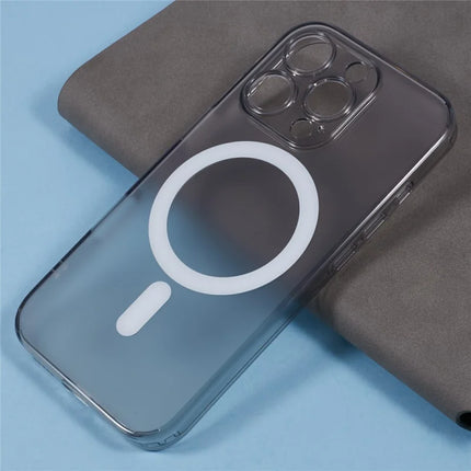 JAUCASE For iPhone 16 Pro Max Case Matte Anti-Fingerprint Back Cover Compatible with MagSafe