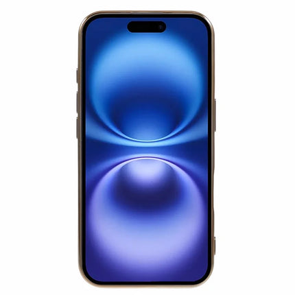 For iPhone 16 Plus Case TPU Slim Fit Shockproof Phone Cover 6D Electroplating