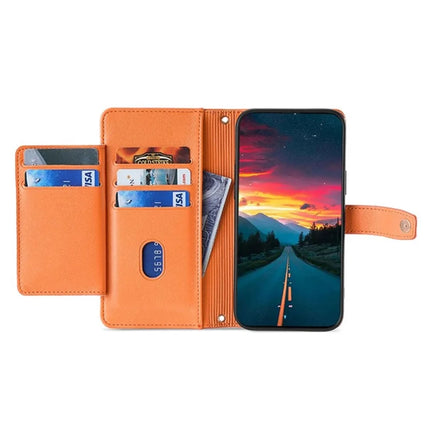 For OnePlus Nord CE4 Lite 5G / Oppo K12x 5G (China) Case PU Leather Crossbody Phone Cover with Zipper Pocket Wallet