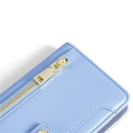 For OnePlus Nord CE4 Lite 5G / Oppo K12x 5G (China) Case PU Leather Crossbody Phone Cover with Zipper Pocket Wallet