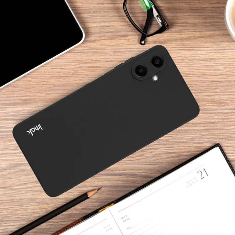 ShopCaseCart Slim Lightweight Samsung Galaxy A06 Protective cover Matte Anti-Fingerprint Soft TPU Guard