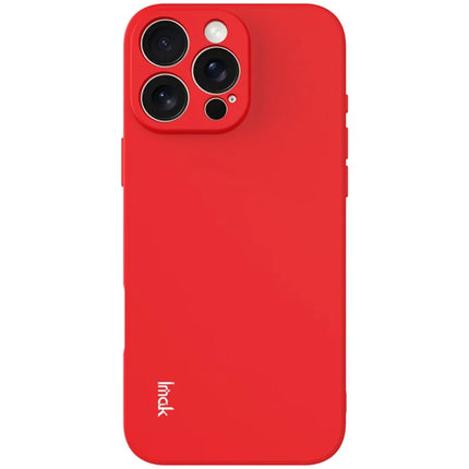 IMAK UC-4 Series for iPhone 16 Pro Max TPU Case Soft Phone Cover Straight Edge