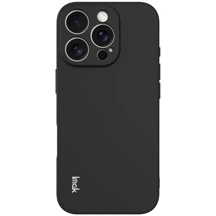 IMAK UC-4 Series for iPhone 16 Pro TPU Case Soft Phone Cover Straight Edge